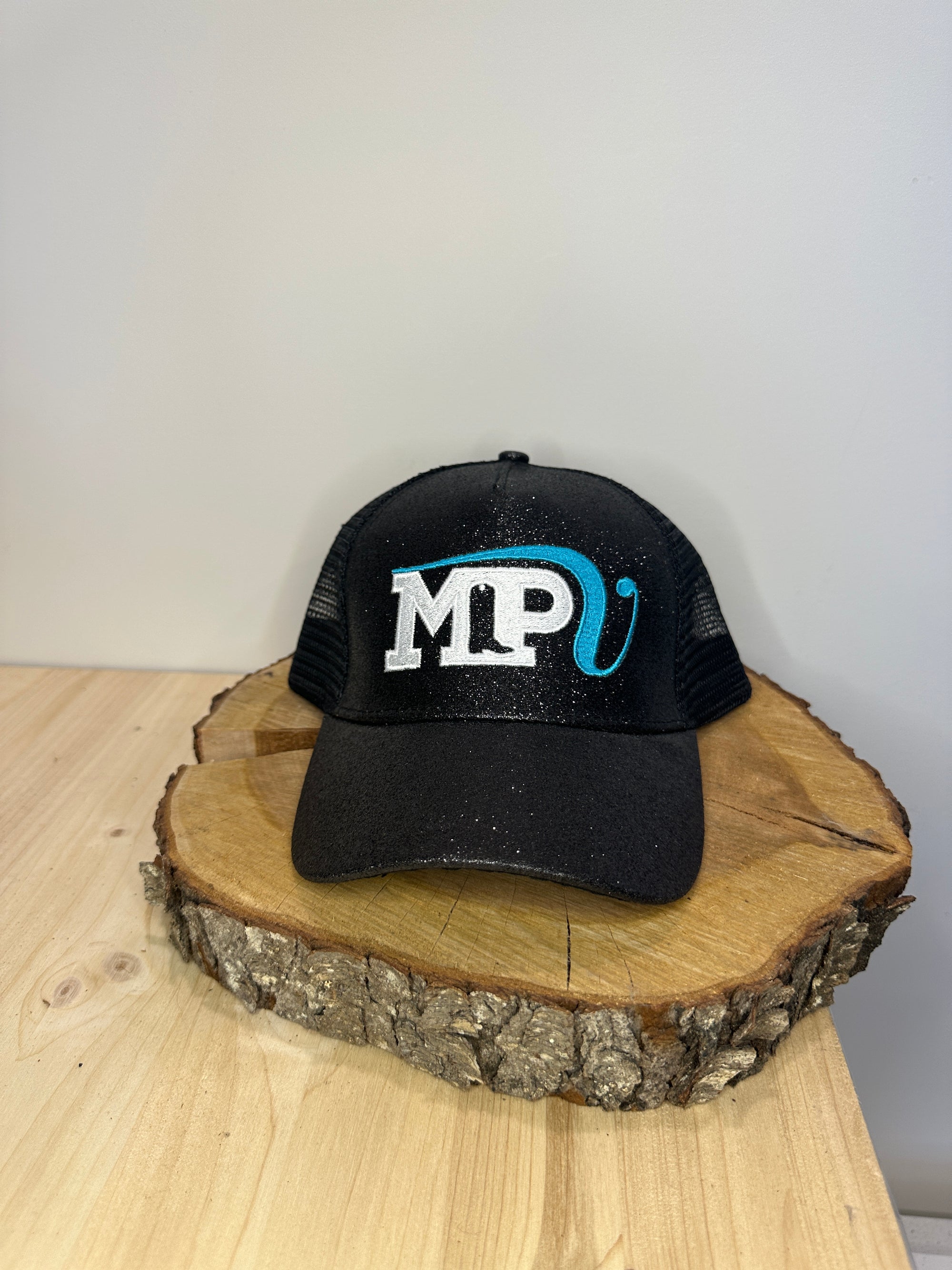 Casquette "Bling Bling" noire MPV